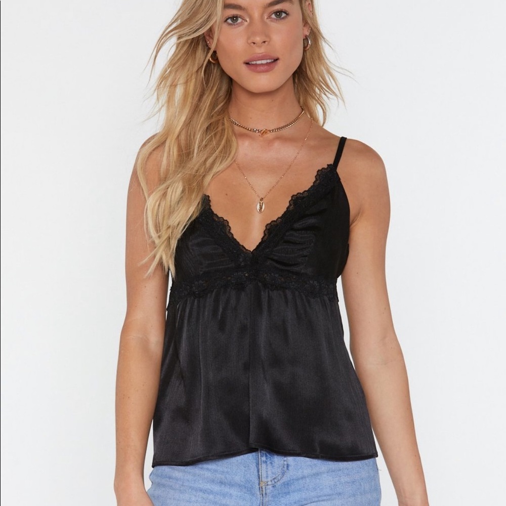 NastyGal Black Top